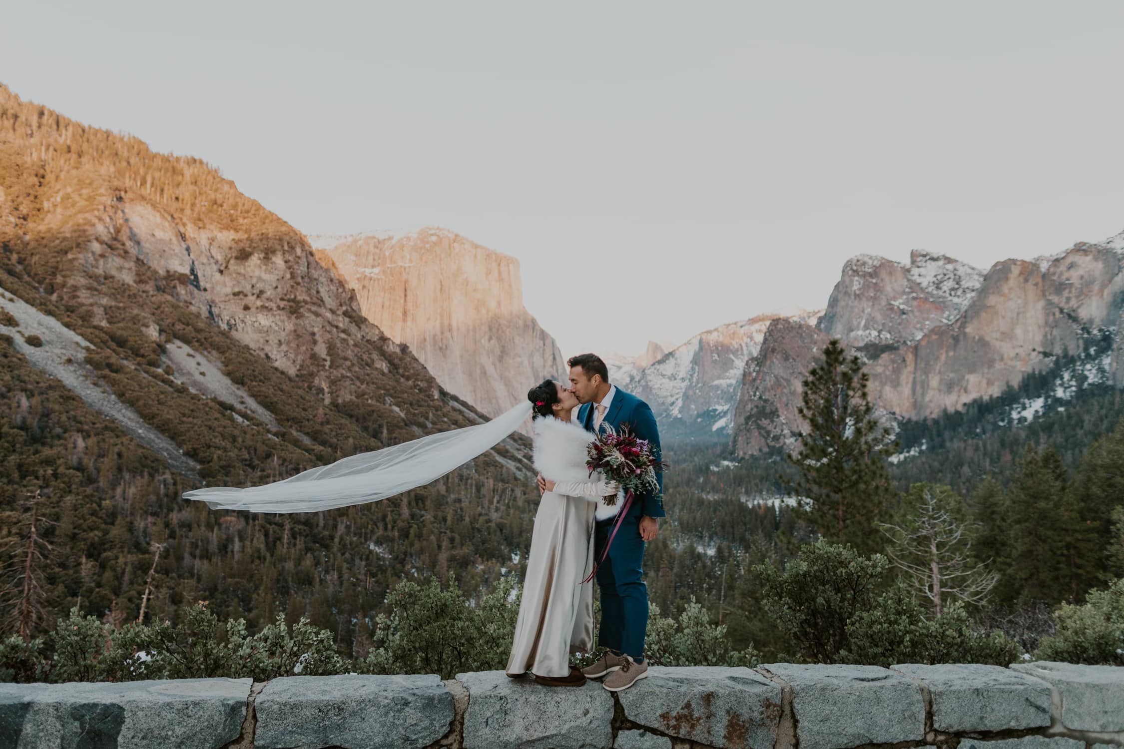 Bridal Veil Falls  Yosemite Elopement Photographer [ Yosemite